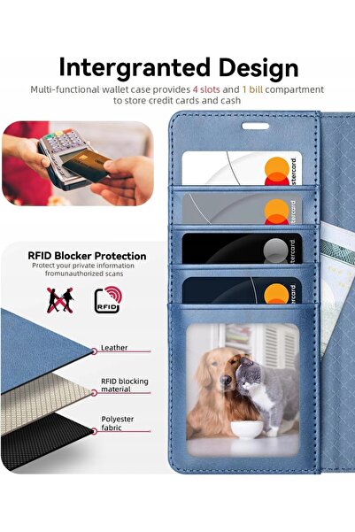 NO BRAND Husă tip carte din piele Ocase pentru Samsung Galaxy S25 Ultra albas...