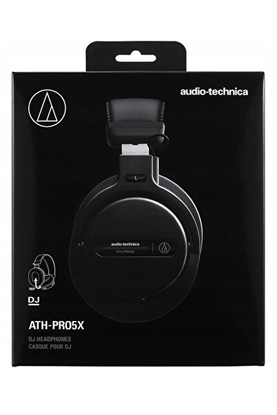 NO BRAND Căști Audio Technica ATH-PRO5XBK pentru DJ, over-ear