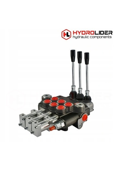 NO BRAND Splitter Hidraulic cu 3 Secțiuni 80L S. Dublu-fațetat Ddd Pneumatic