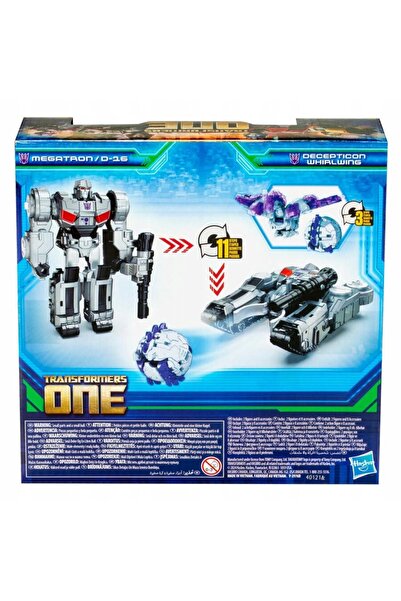 NO BRAND Transformers One Figurina Megatron D-16 2 în 1 Hasbro 11 și 3 Sketch...