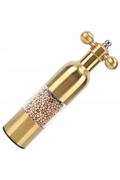 NO BRAND Golden Grind Râșniță manuală metalică, culoare aurie