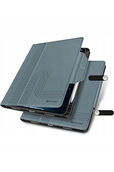 NO BRAND Husă din piele Holimet pentru iPad Pro 11'' 4/3/2/1 Air 11 6/5/4 cu ...