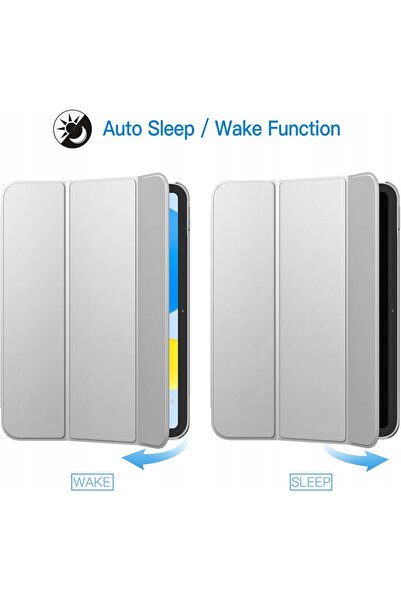 NO BRAND Husă Jetech pentru iPad Air 4 5 6 7 8 11 cu funcție wake/sleep și su...