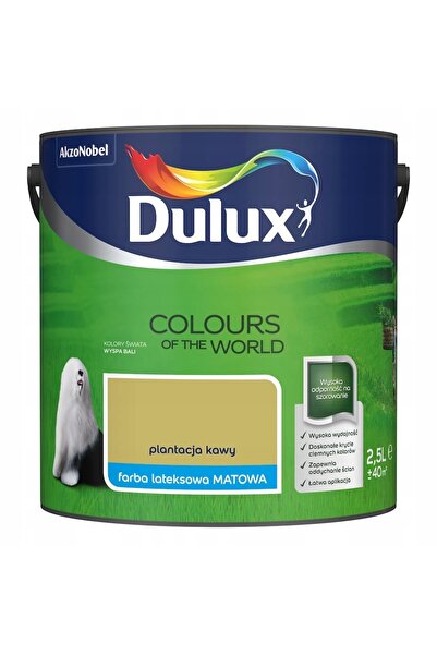 DULUX CULORI DIN LUME EMULSIE VOPSEALĂ LATEX PLANTATURĂ DE CAFEA 2,5L