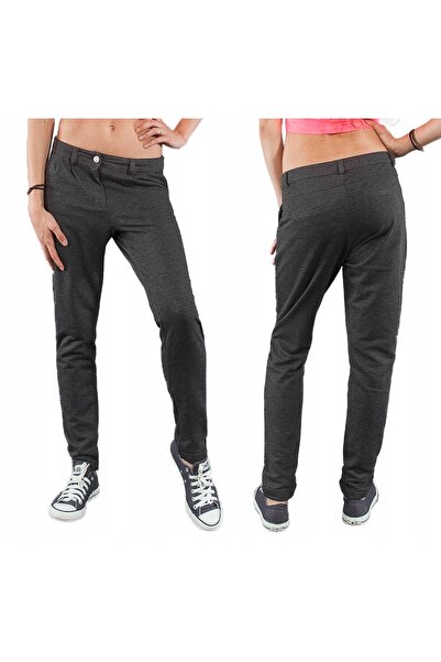 NO BRAND Pantaloni sport confortabili de damă, chinos, tip țigară, din bumbac...