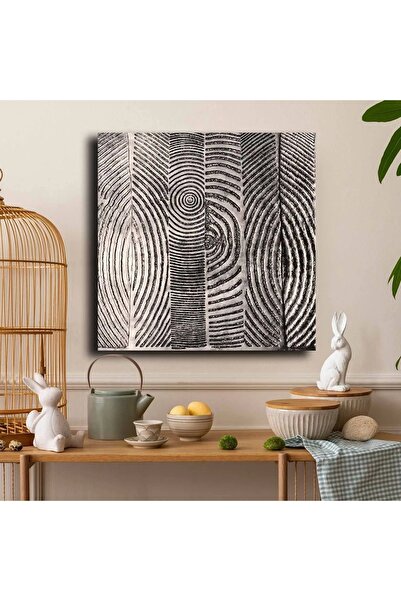 OEM Tablou decorativ pe pânză Wallxpert 70x70 cm, 100% pânză, ramă din lemn d...