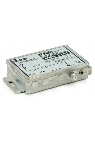 AMSTAFF Amplificator de antenă Aws-1241 cu sursă de alimentare