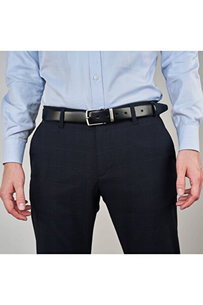 Brødrene Curea din piele pentru pantaloni eleganți de bărbați, model clasic, ...