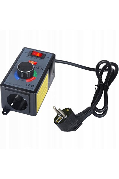 NO BRAND Regulator de turație motor, în carcasă, cu priză, 4000W