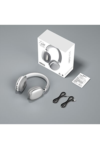 NO BRAND Căști Bluetooth Sy-T10 fără fir, supraauriculare, elegante, cu bas, gri