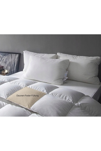 NO BRAND Pilotă de puf Dwr gesi down 220x240cm, 100% bumbac, pentru tot anul,...