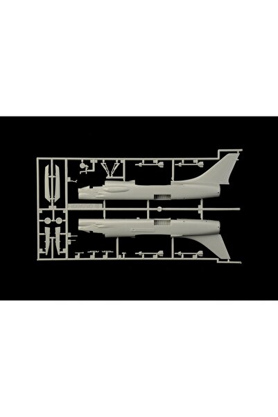 NO BRAND Italeri 1456 model de avion F-8E Crusader Vought de asamblat 1/72