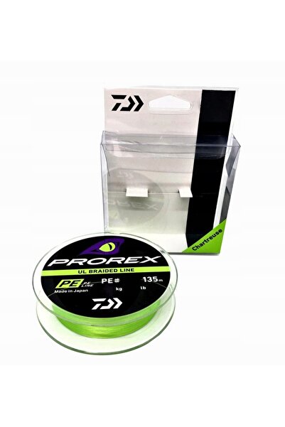 daiwa Fir textil împletit japonez prorex UL finesse 1.75kg 135m 1 buc.