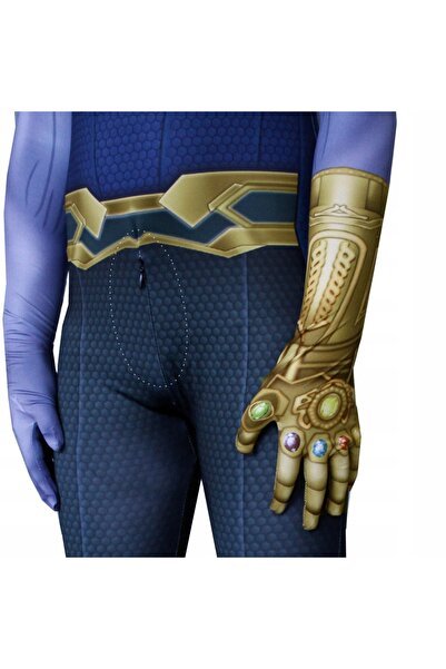 NO BRAND Masca de supererou Tanos Skin Costume 152 158