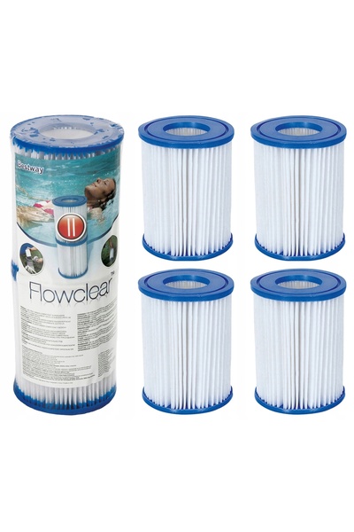 NO BRAND 6 filtre pentru piscină, cartuș filtru pompă piscină Bestway II 58094