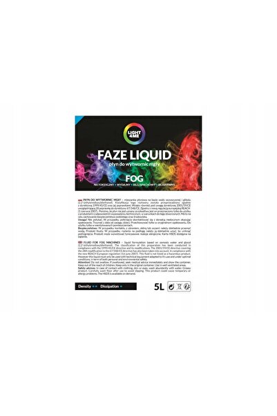 NO BRAND Lichid pentru generator de ceață Light4Me Faze Liquid 5L