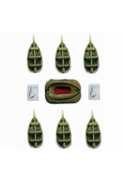 Miracle Fish 6X Method Feeder + Tăvițe pentru momeală + Matriță