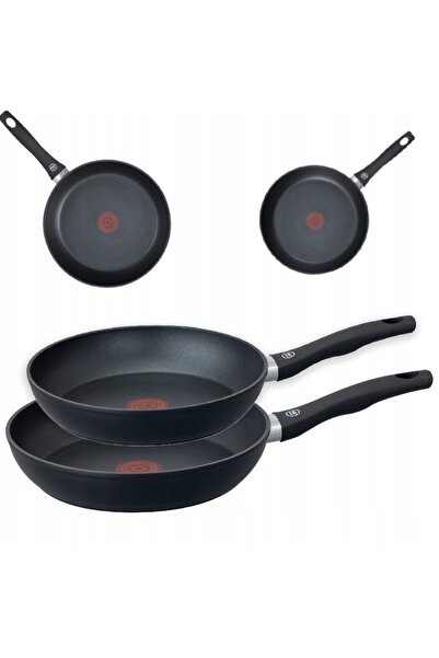 MG HOME Set de tigăi cu senzor termic 24/28 cm