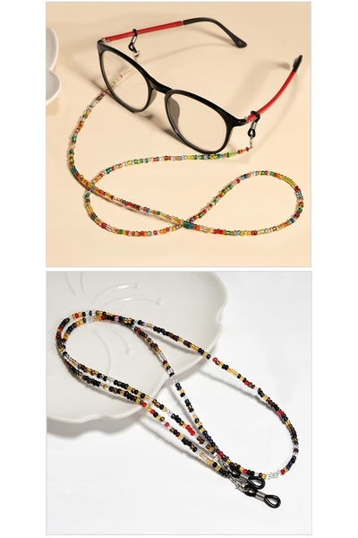 NO BRAND Șnur/Curea pentru ochelari - Set de 4 bucăți - Reglabil, Ușor