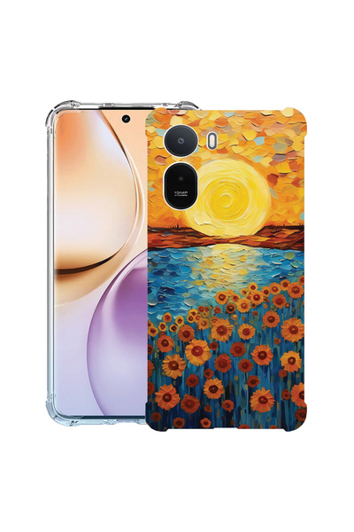 bestcase ®   Husă Antișoc pentru Xiaomi Redmi A7 Pro, Design Floarea Soarelui...
