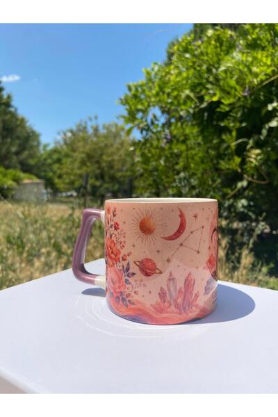 Junno Gift Burç Temalı Seramik Kupa 250 ml – Astroloji ve Zodiac Tasarımlı He...