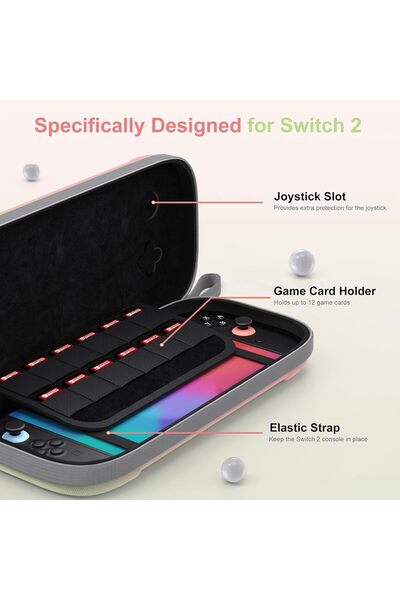 NO BRAND Carcasă de protecție subțire și rigidă pentru Nintendo Switch 2 (202...