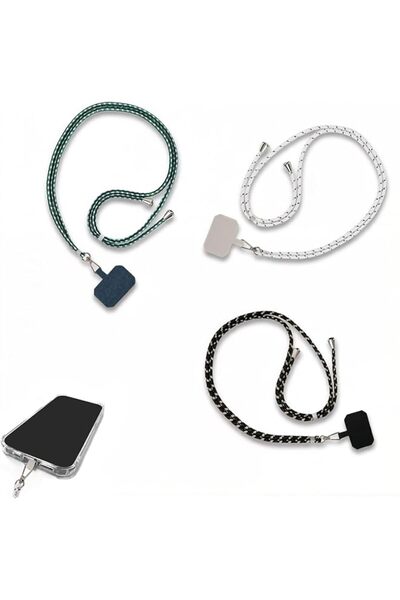 Generic 3 Pack Cell Phone Lanyard - Universal Neck Strap - Secure Hands-Free ...