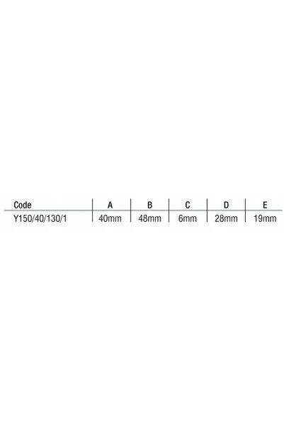 NO BRAND Lacăt Yale Y150/40 din alamă cu combinație cu cod variabil