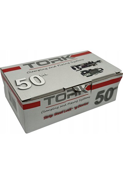 NO BRAND Cleme de blocare pentru bandă de oțel Tork 9mm Cybanty, 50 bucăți