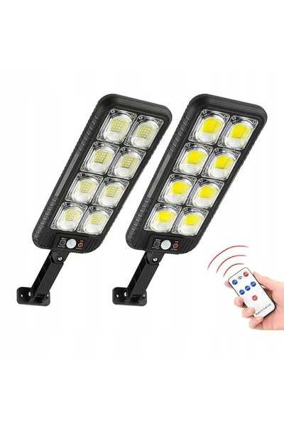 NO BRAND Lampă Solară de Grădină cu Senzor de Mișcare și Senzor de Apus, 500W...