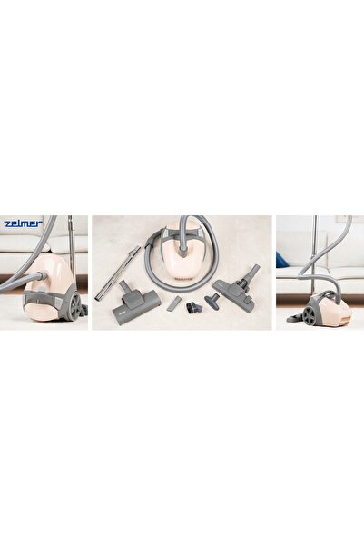 NO BRAND ASPIRATOR CU SAC ZELMER ANTEK TRADIȚIONAL, CU FILTRU HEPA ȘI PERIE T...