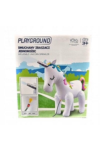 NO BRAND Aparat de jucărie gonflabil de grădină cu unicorn și aspersor XXL