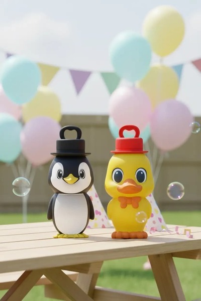 Miniso Lisanslı Ayakta Pozlu Kabarcık Oyuncağı – Sızdırmaz Asortili Tasarım