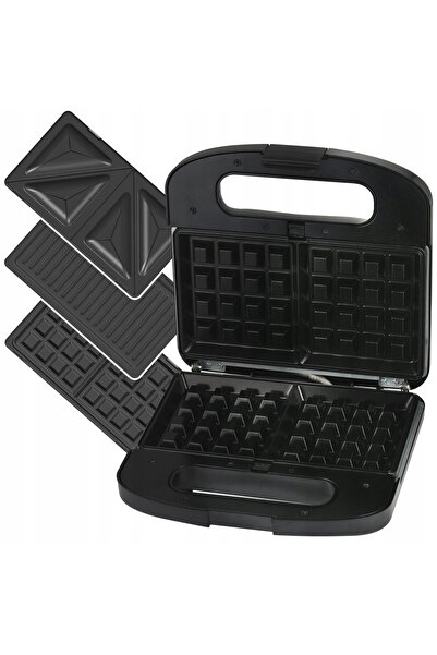 Extralink Aparat de uz casnic Sj-37A 1000 W 3 în 1: Sandwich Maker, Grill, Ap...