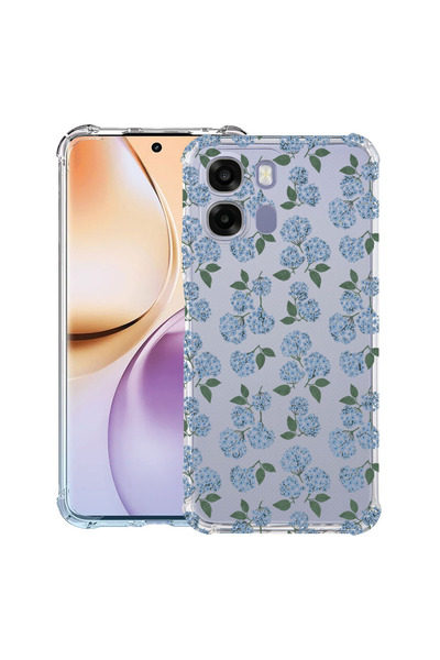 bestcase ®   Противоударен калъф Husa за OPPO A6 / A6X / A6S, Флорален - Десе...