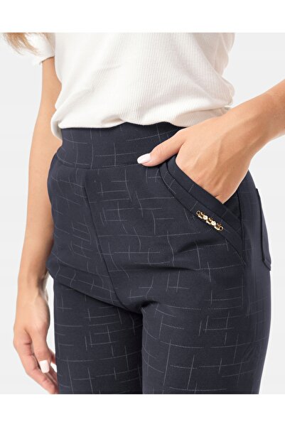NO BRAND Pantaloni călduroși de damă, eleganți, căptușiți cu fleece, pentru m...