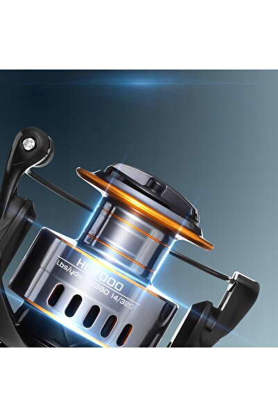 NO BRAND KOŁOWROTEK FL FX4000 METAL Mulineta de spinning cu sistem de acționa...