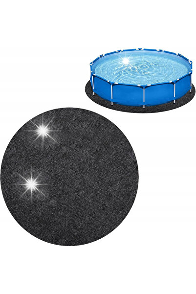 NO BRAND Covoraș antiderapant rotund pentru jacuzzi, 200 cm