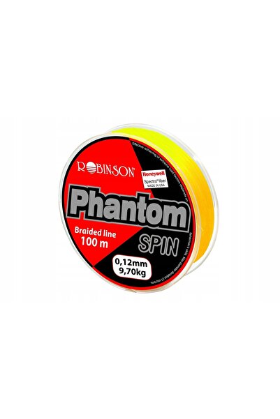 NO BRAND Fir împletit Phantom Spin 0,18mm 100m Galben