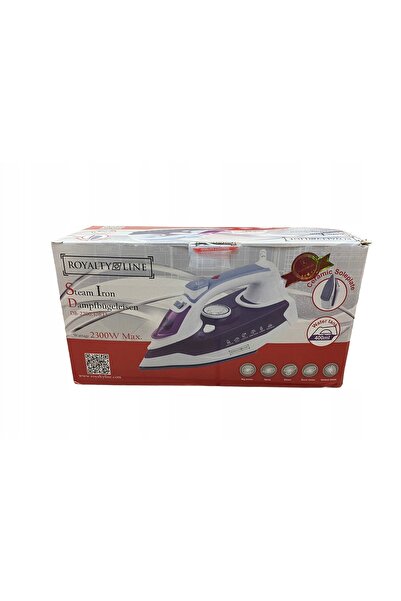 NO BRAND Fier de călcat cu aburi ceramic cu autocurățare 2300W 400ml