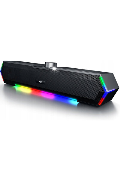NO BRAND Bazivve V30 Soundbar RGB Difuzor de gaming pentru calculator