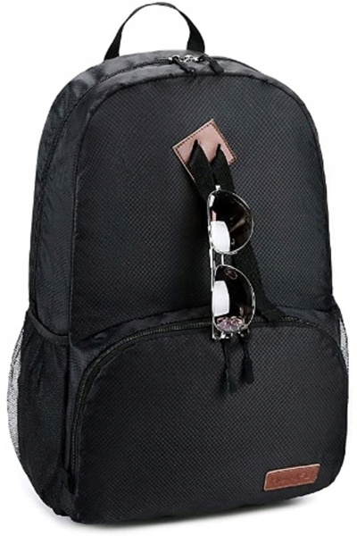 NO BRAND Rucsac de călătorie Homfu, pliabil, impermeabil, sportiv, negru, 30 L