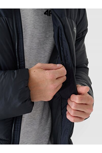 NO BRAND Geacă matlasată bărbați Zim4F M485 Negru 2XL Negru