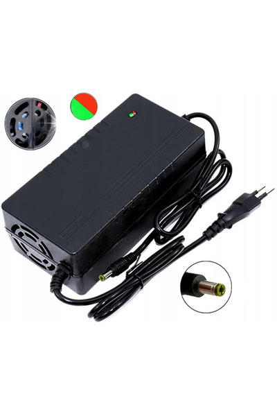 NO BRAND Încărcător 16S Li-Ion 67.2V 5A DC 5.5x2.5mm pentru bicicletă și scuter