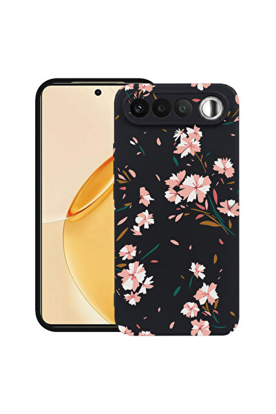 bestcase ®   Husă TPU Ultra Subțire pentru Realme 16, Florală - Roz Pastel, 3...