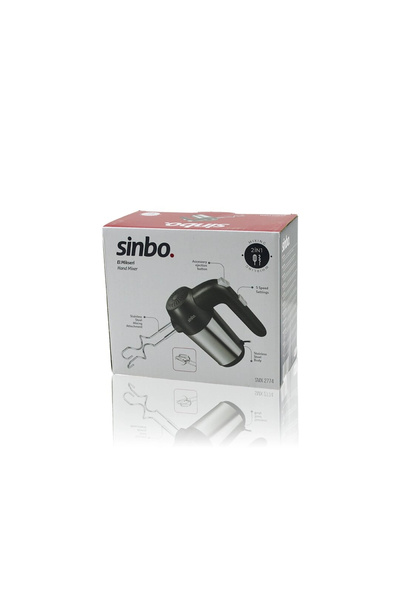 Livenda Sinbo Hand Mixer - 2 Heads - Stainless Steel Body