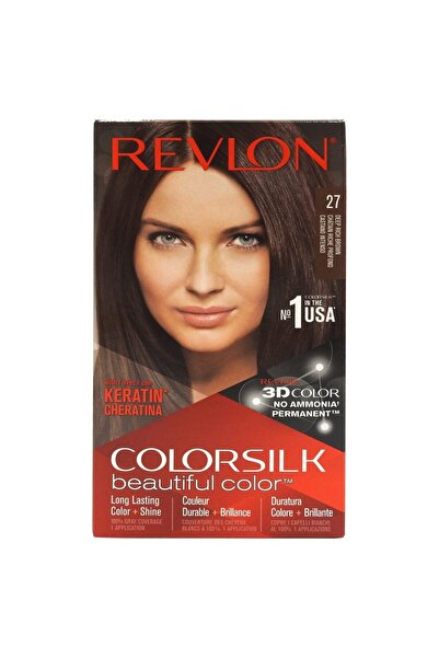 Revlon Vopsea pentru Par, Color Silk, 27 Deep Rich Brown