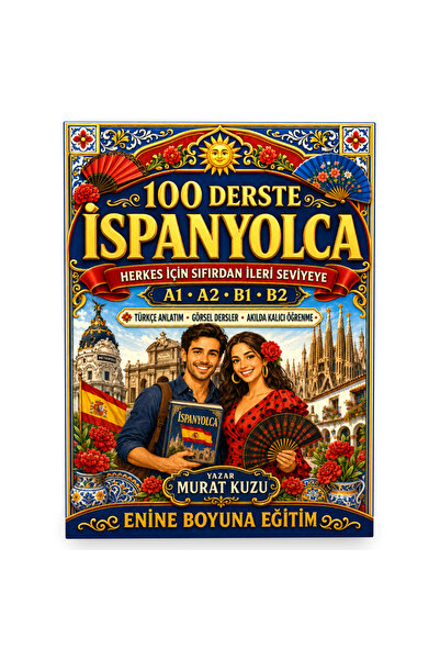 Enine Boyuna Eğitim 100 درس في اللغة الإسبانية - من الصفر إلى المستوى المتقدم