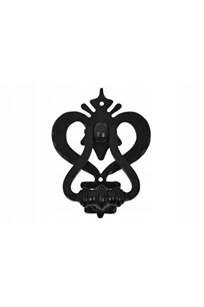 NO BRAND Unealtă mare, neagră, decorativă, din fier forjat, pentru șemineu