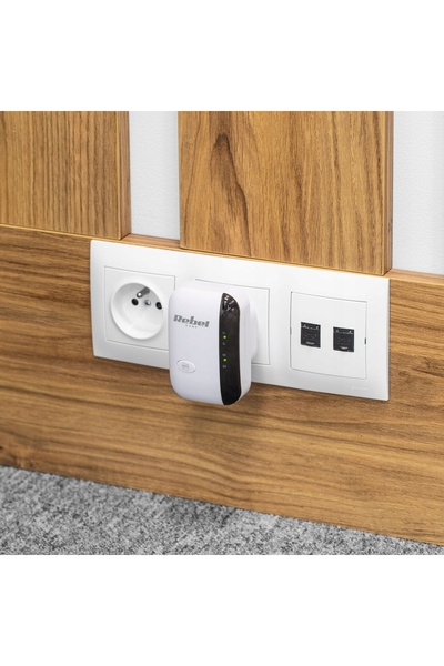 NO BRAND Repetor Wireless Amplificator de Semnal Rețeață Wifi 300Mbps Care Life